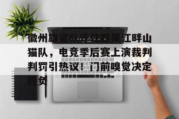 爱游戏体育平台-徽州雄鲨队守住胜果江畔山猫队，电竞季后赛上演裁判判罚引热议！门前嗅觉决定胜负的简单介绍